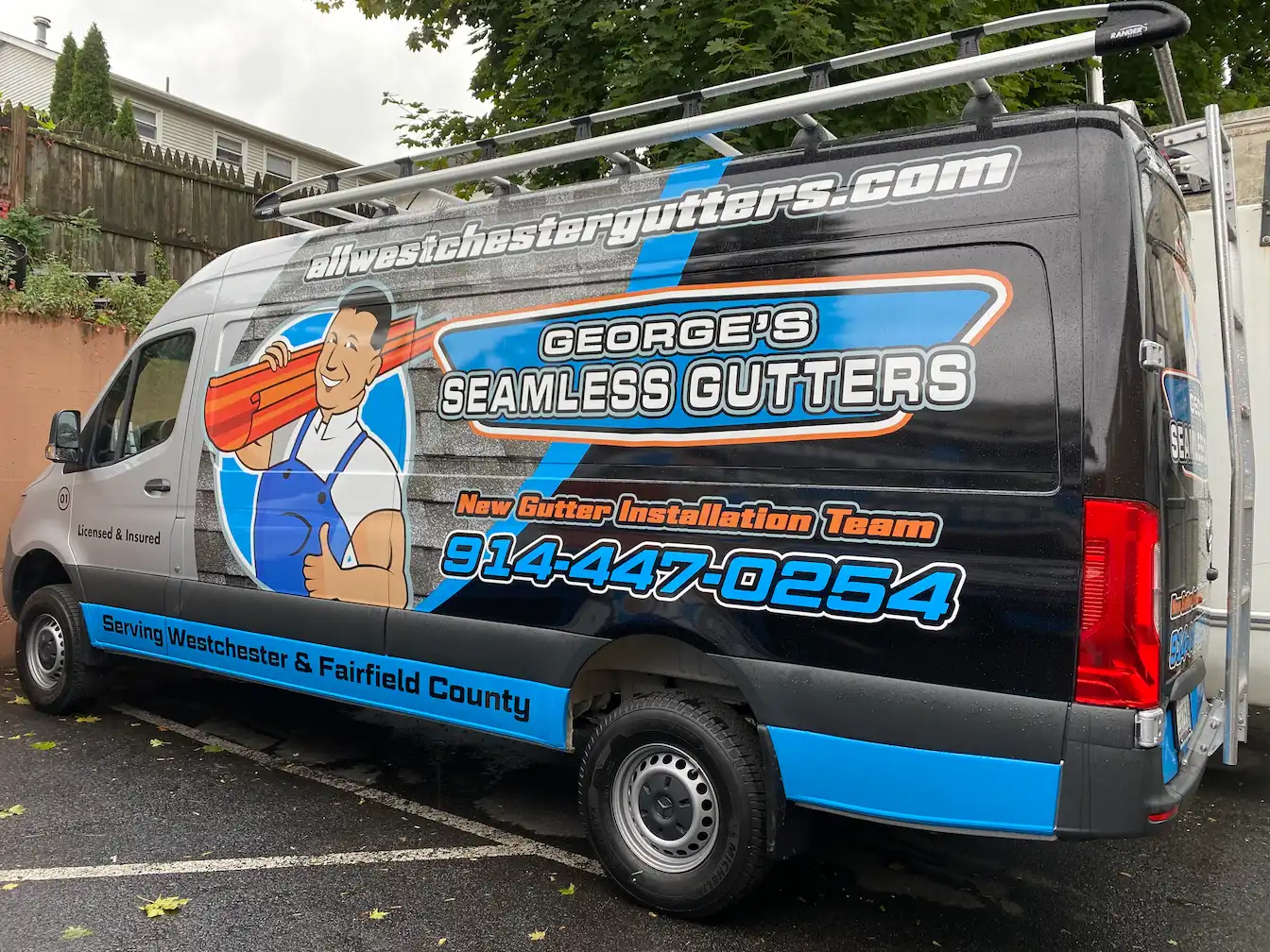 West Harrison Gutter Installation