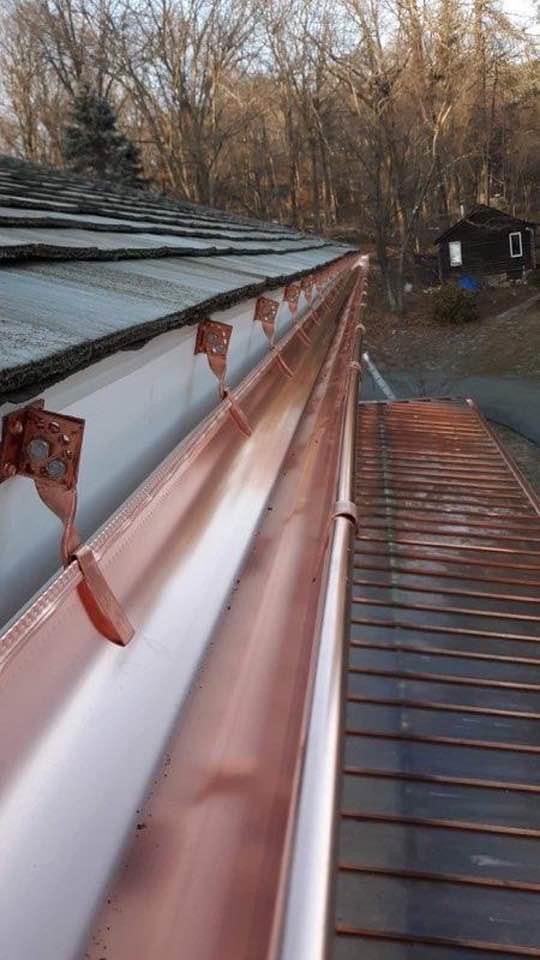 oversized half round gutters