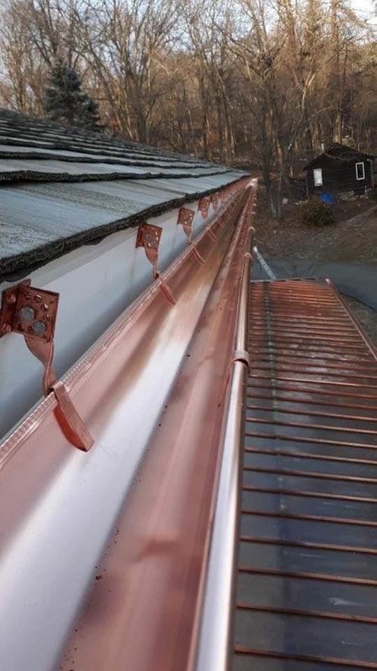 oversized half round gutters