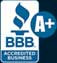 BBB Accredited Business A+ Rating