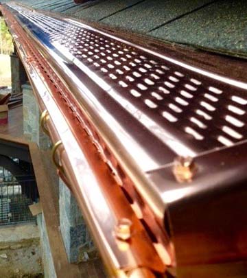 Copper Gutter Guards