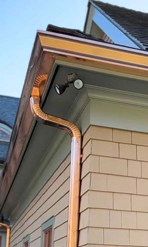 Copper Gutters