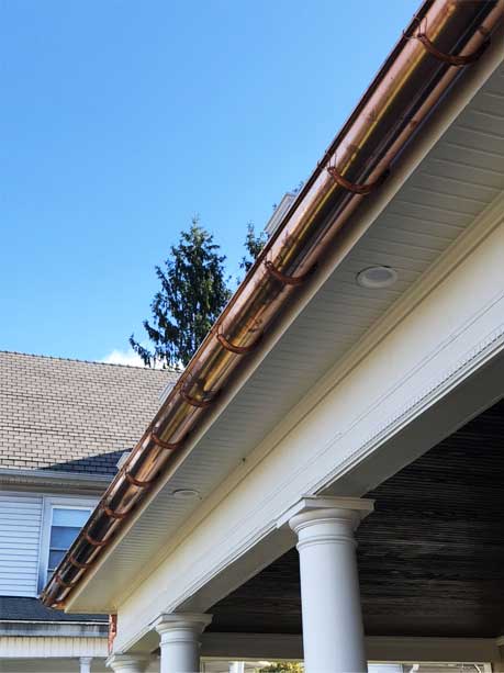 Faux Copper Gutter Options Westchester NY