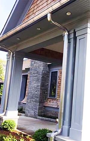 Galvanized Steel Gutters