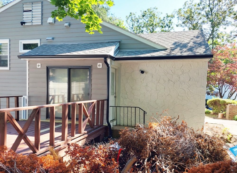 K-Style Black Gutters by George’s Seamless Gutters